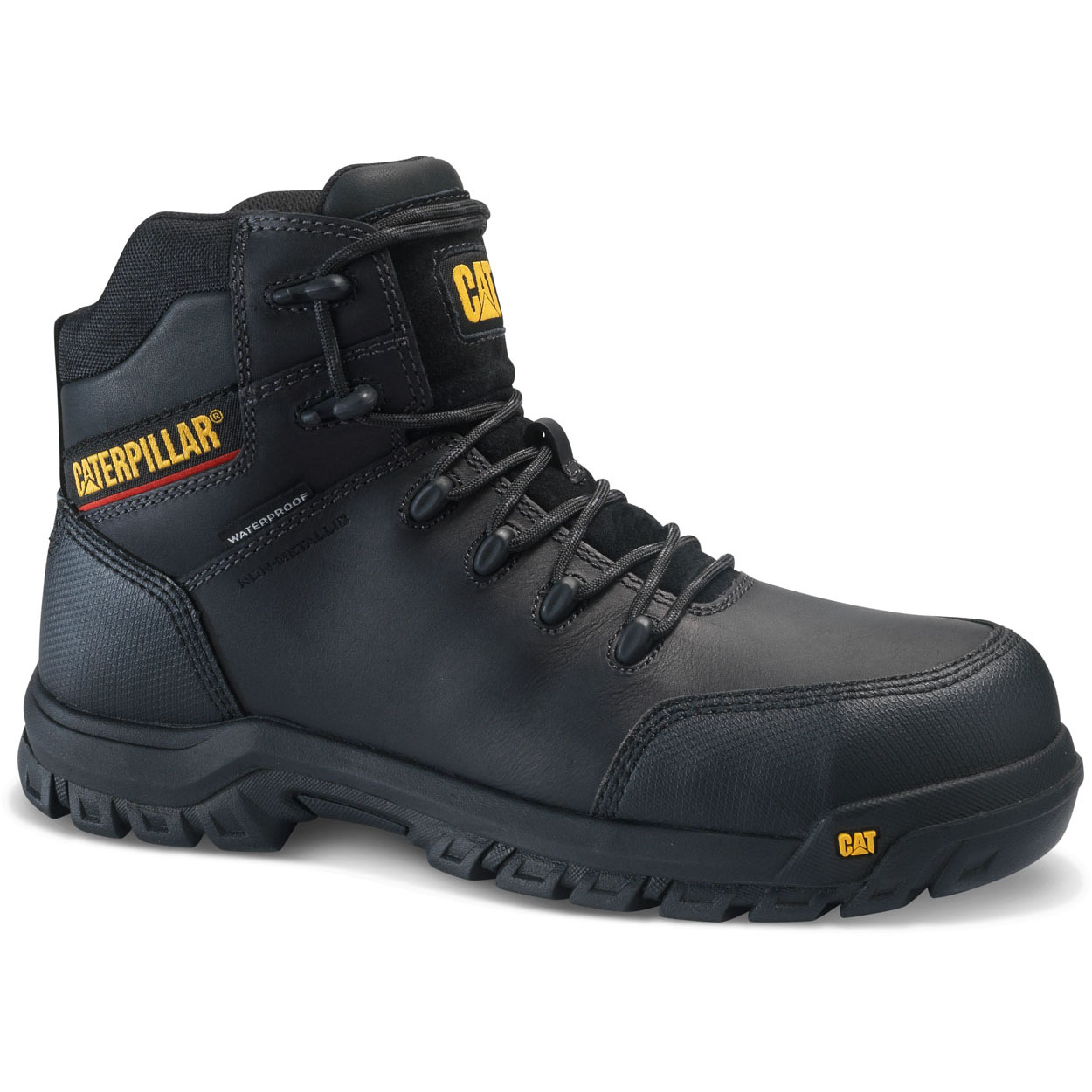 Caterpillar Resorption Philippines - Mens Safety Boots - Black 30719ZDNE